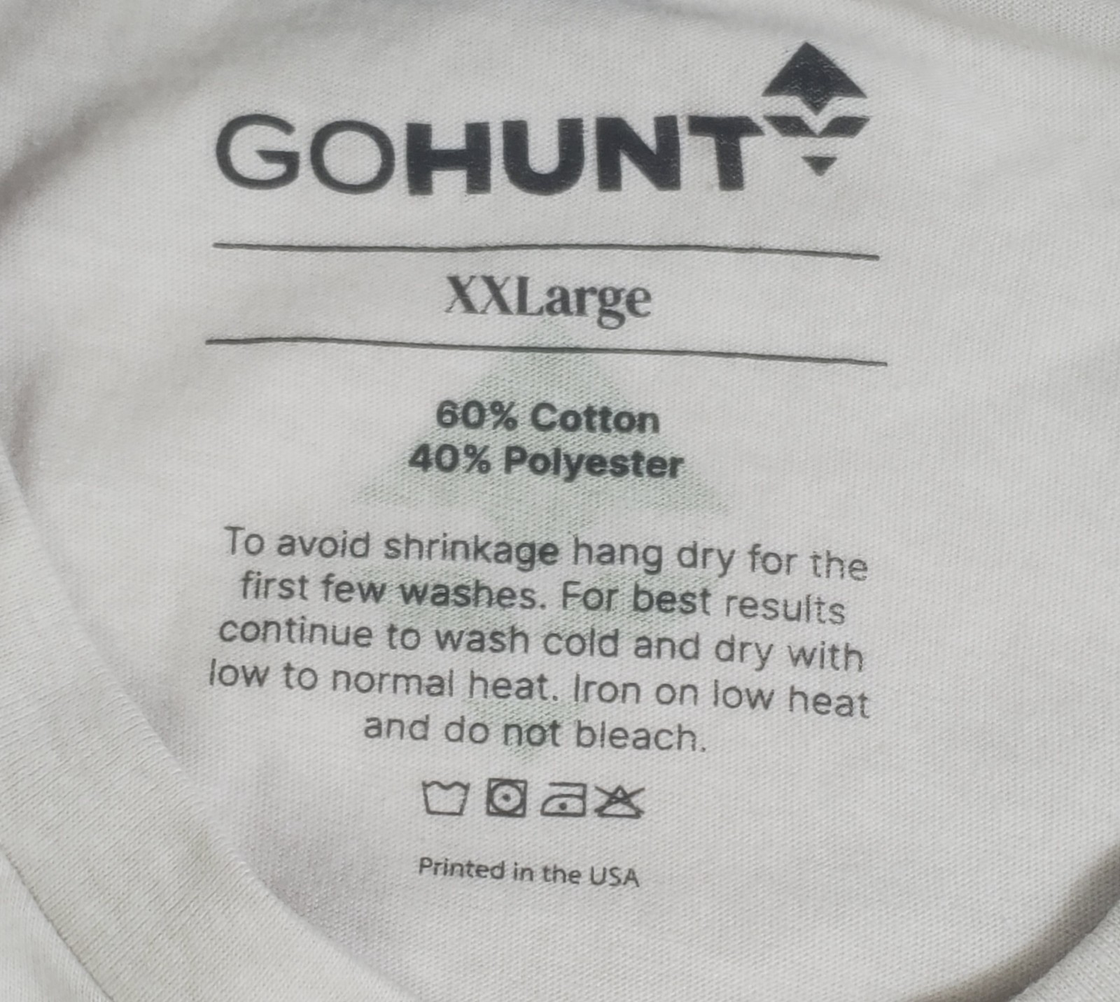 GOHUNT Topo T-Shirt Mens 2XL Tan Short Sleeve lifestyle Athletic Fit New NWT Tee gallery