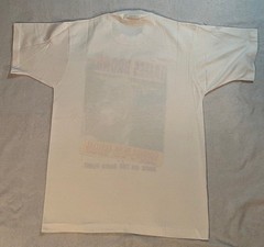 Vintage 1991 James Brown Living In America Tour Shirt Mens L White Short Sleeve