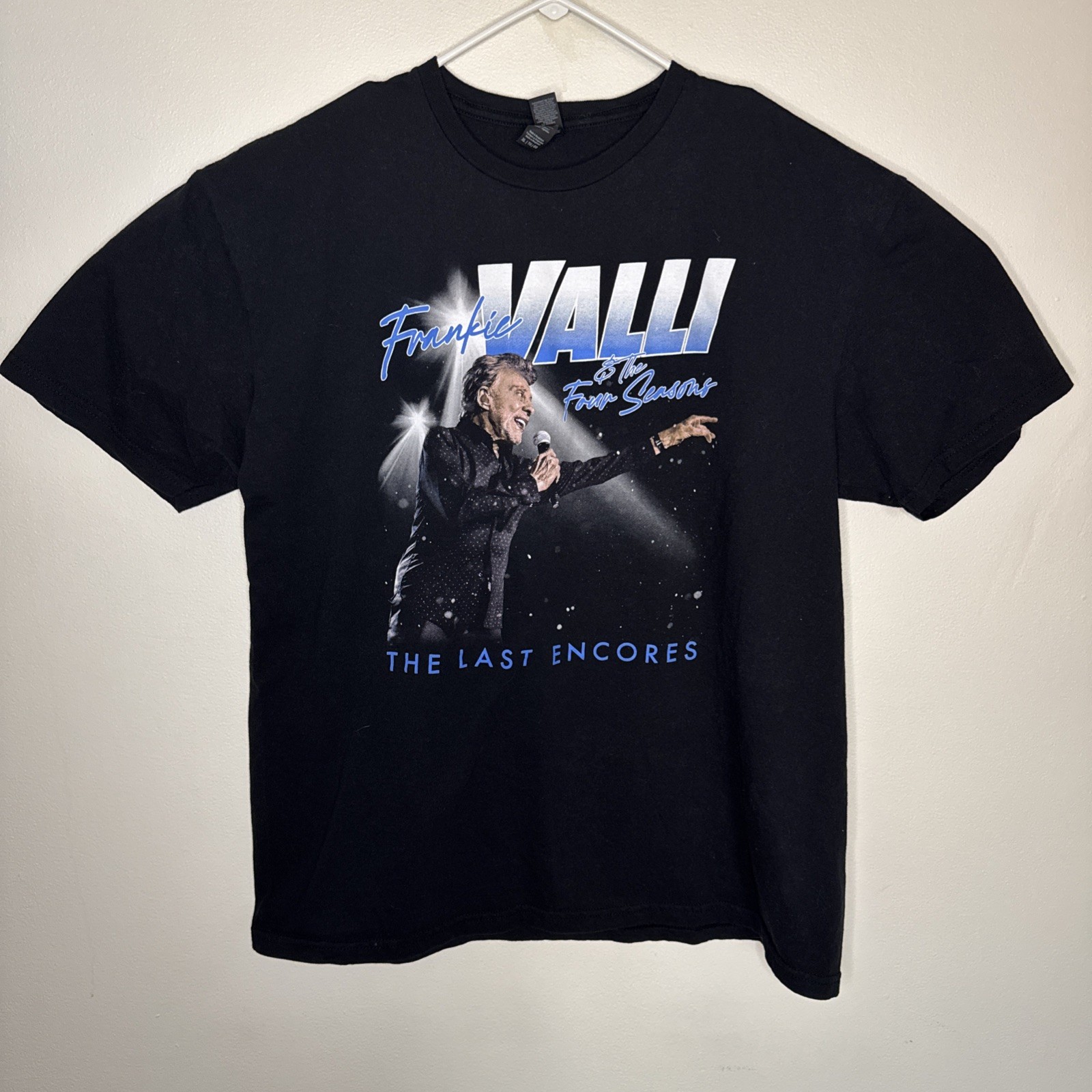 The Last Encores Tour Frankie Valli & The Four Seasons T Shirt Full Size XL