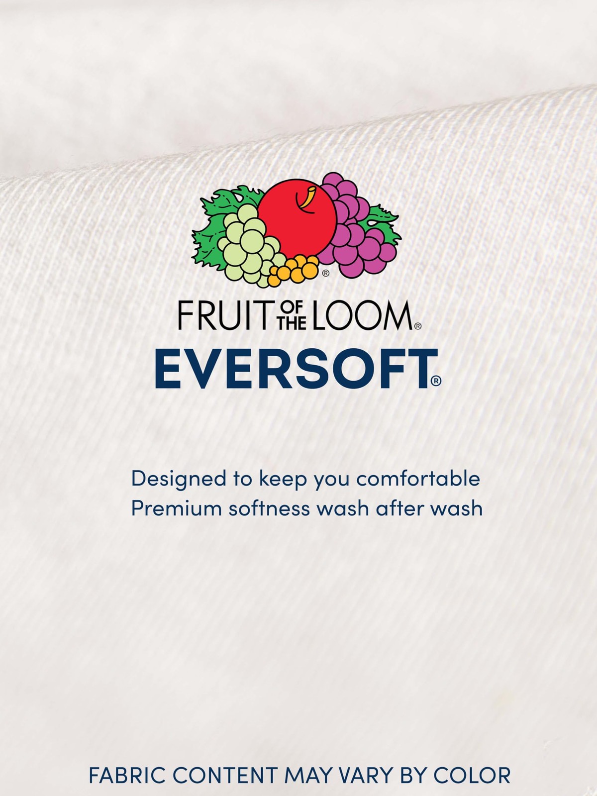 Fruit of the Loom mens Eversoft Cotton Stay Tucked Vneck Tshirt, Regular Whi... gallery