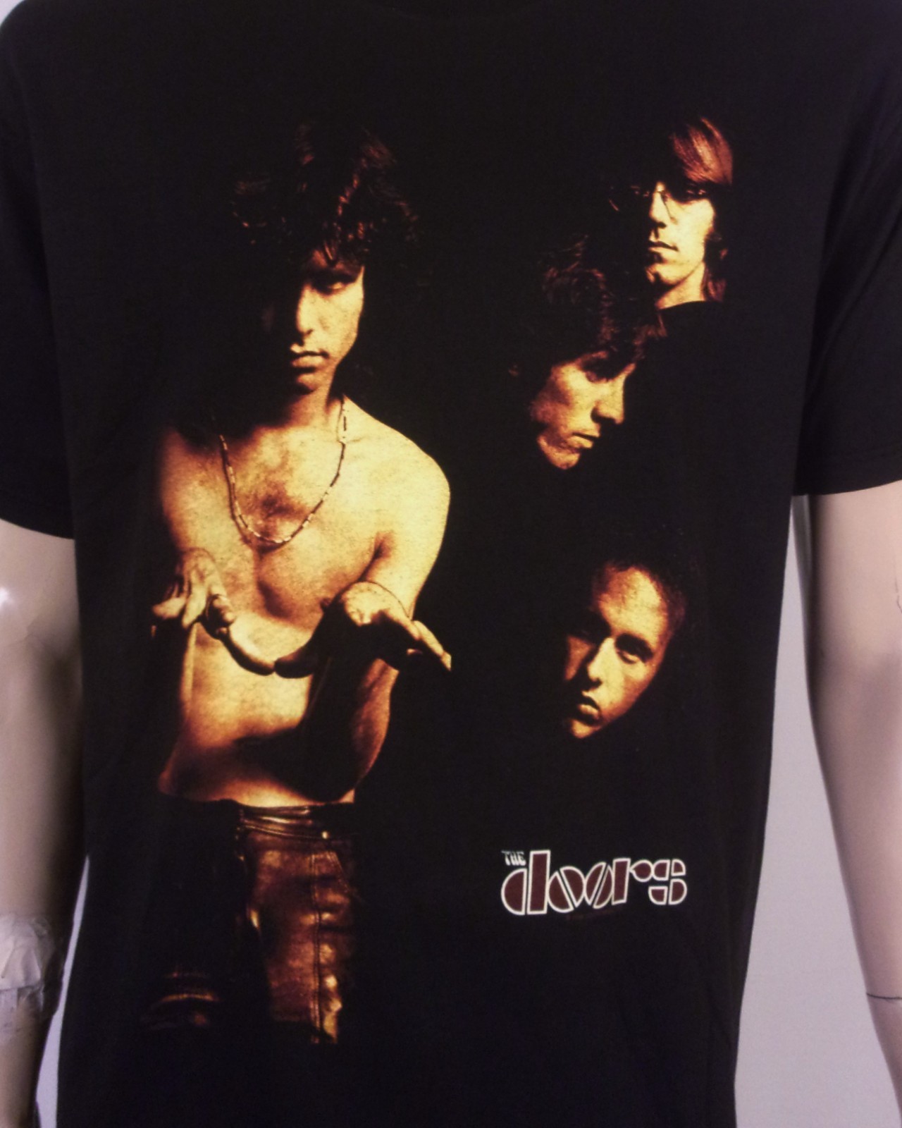 vintage 90s Winterland The Doors T-Shirt 1998 Jim Morrison Band Tee SZ L