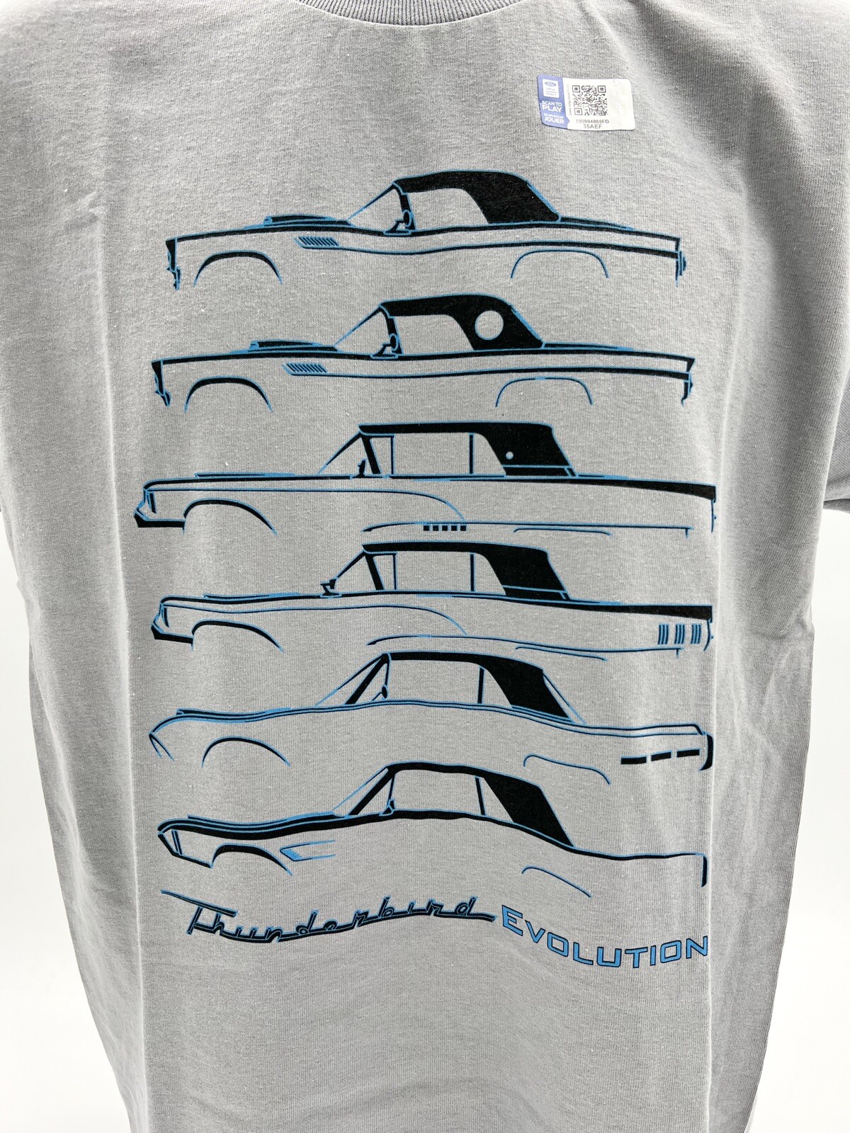 Ford Thunderbird Evolution Gray T-Shirt (Licensed) gallery