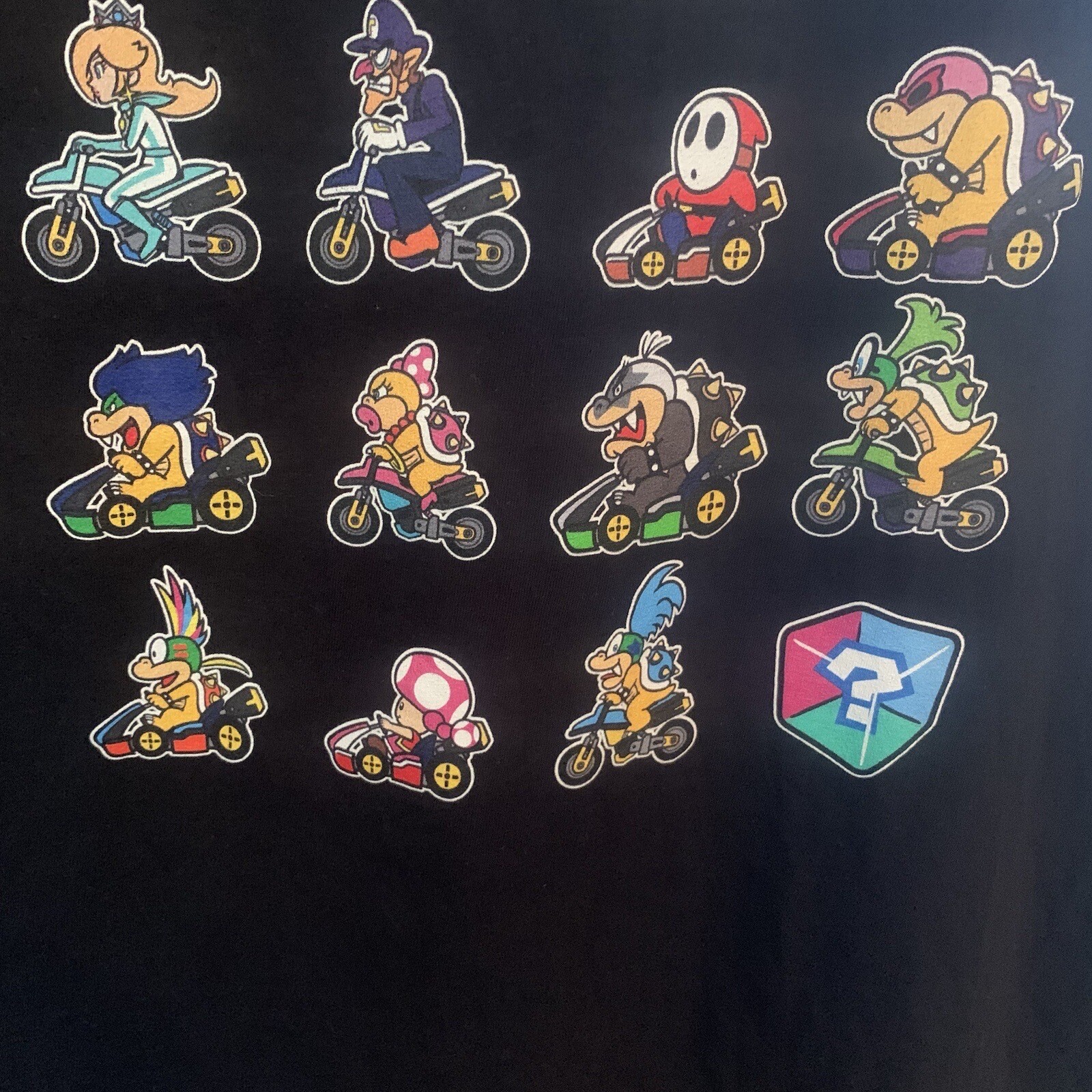 Mario Kart T Shirt Men’s Size Large Delta Official Nintendo Licensed Product gallery