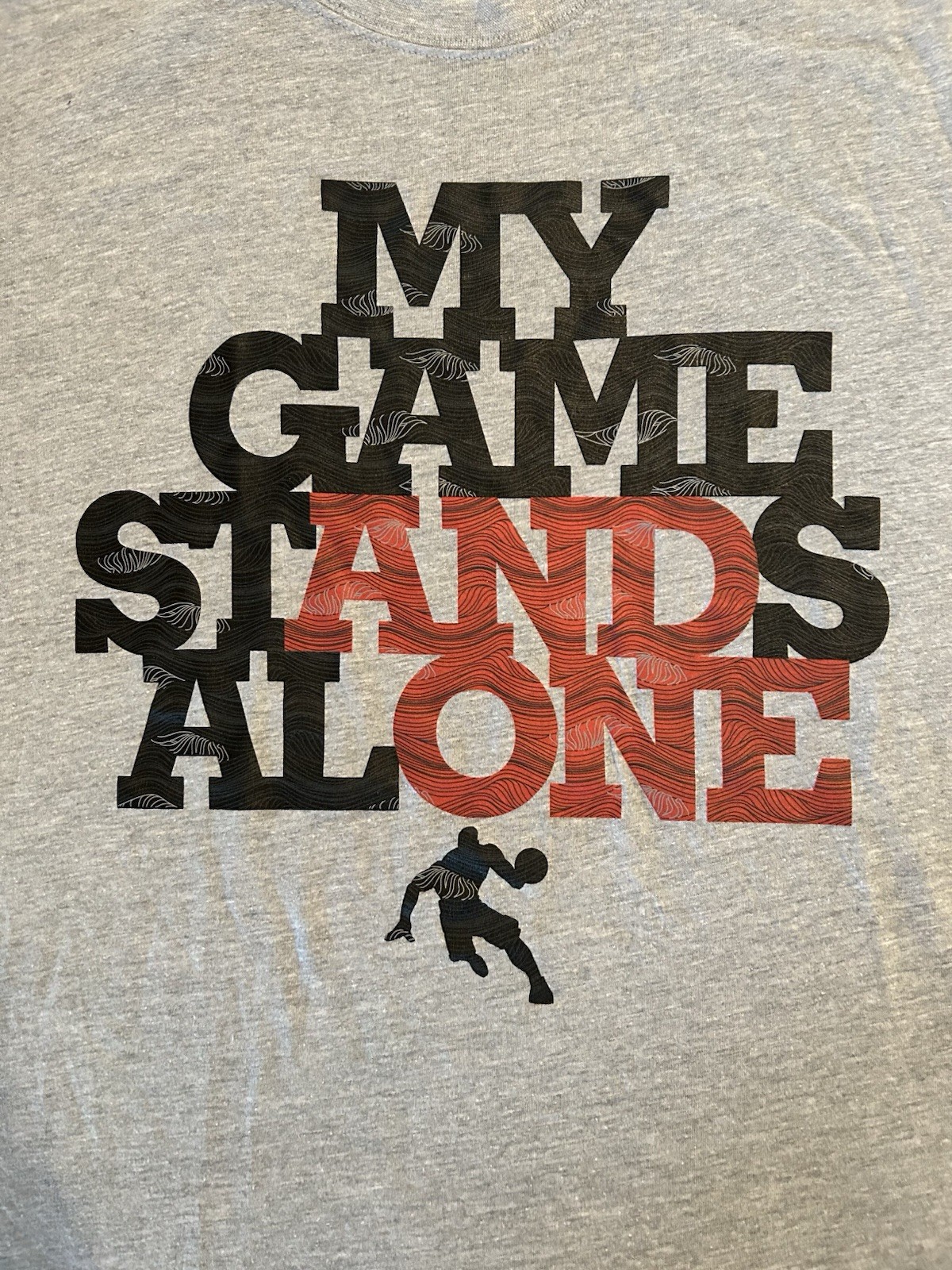 NEW With Tags AND1 Basketball Retro Style Gray Graphic T-Shirt Men’s XL gallery