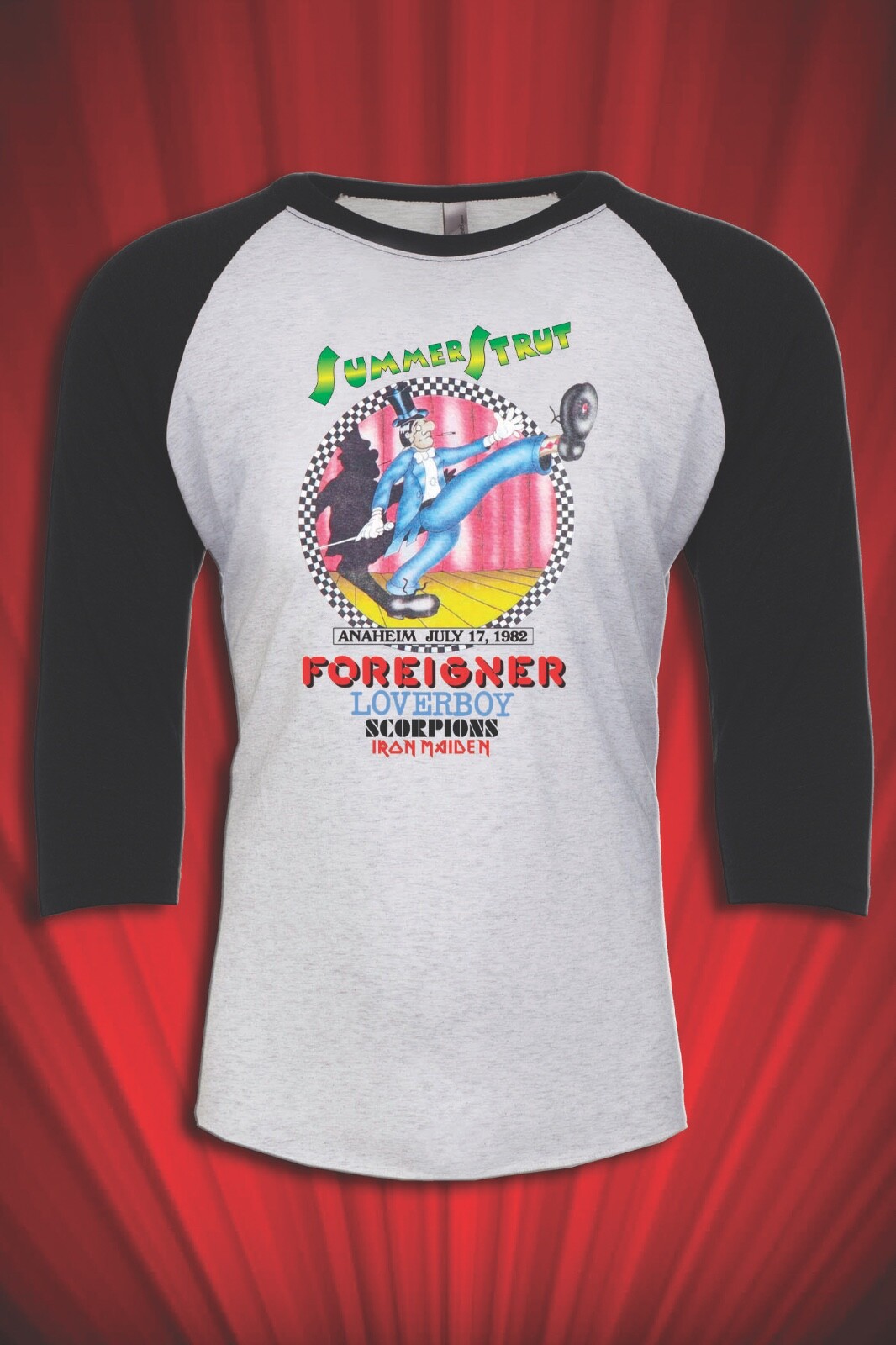 Summer Strut 1982 Anaheim Tour JERSEY T-SHIRT FREE SHIP USA gallery