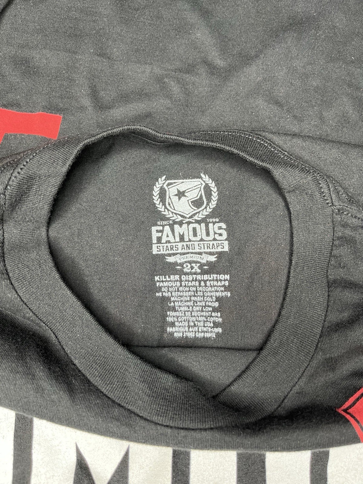 Famous Stars And Straps Fast life LA Shirt NWT 2XL Blink 182 Travis Barker Y2K gallery