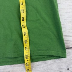 Earth Day Everyday Rainbow Pine Tree Design Novelty Men’s XL Green T-Shirt FreSh