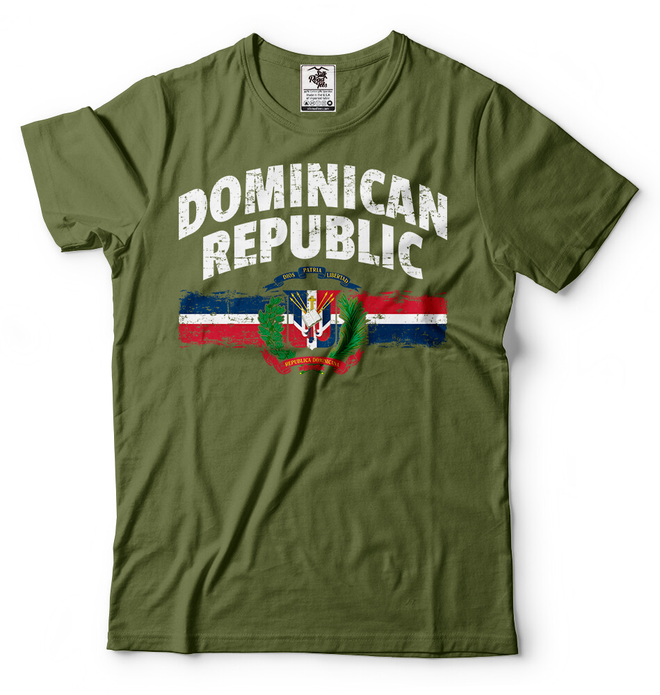 Dominican Republic T-shirt Republica Dominicana Tee Shirt National country Tee gallery