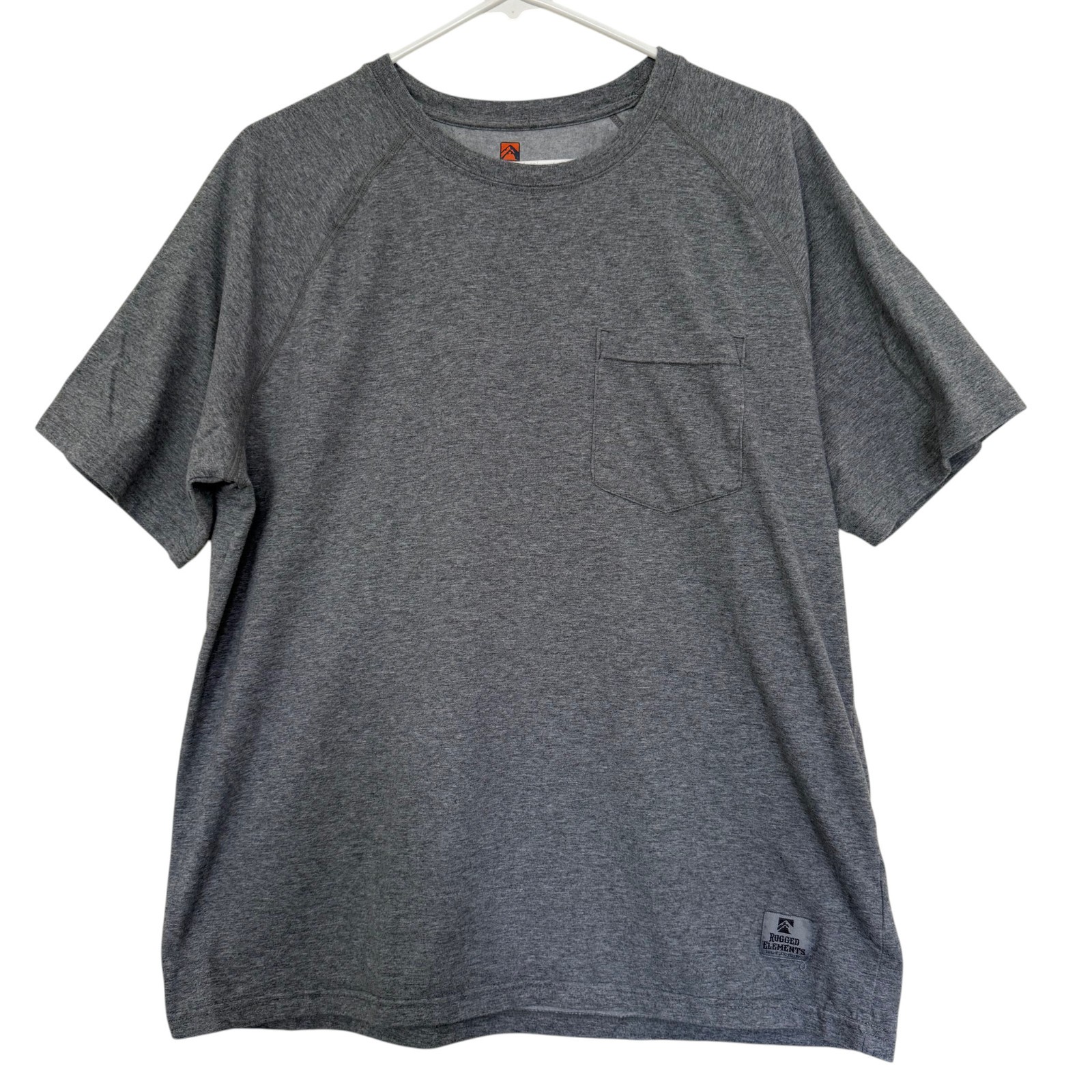 Lot 5 Mens Pocket T Shirts L Short Slv Solid Casual Basics Gym Workout Outdoors gallery