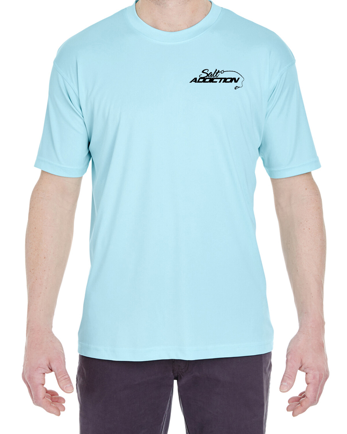Salt Addiction Short Sleeve Micro Fiber Marlin ocean Fishing T-Shirt uv 30 gallery