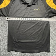 Johnnie Walker Keep Walking Promo Polo Shirt Men’s Black Sz Let Fit