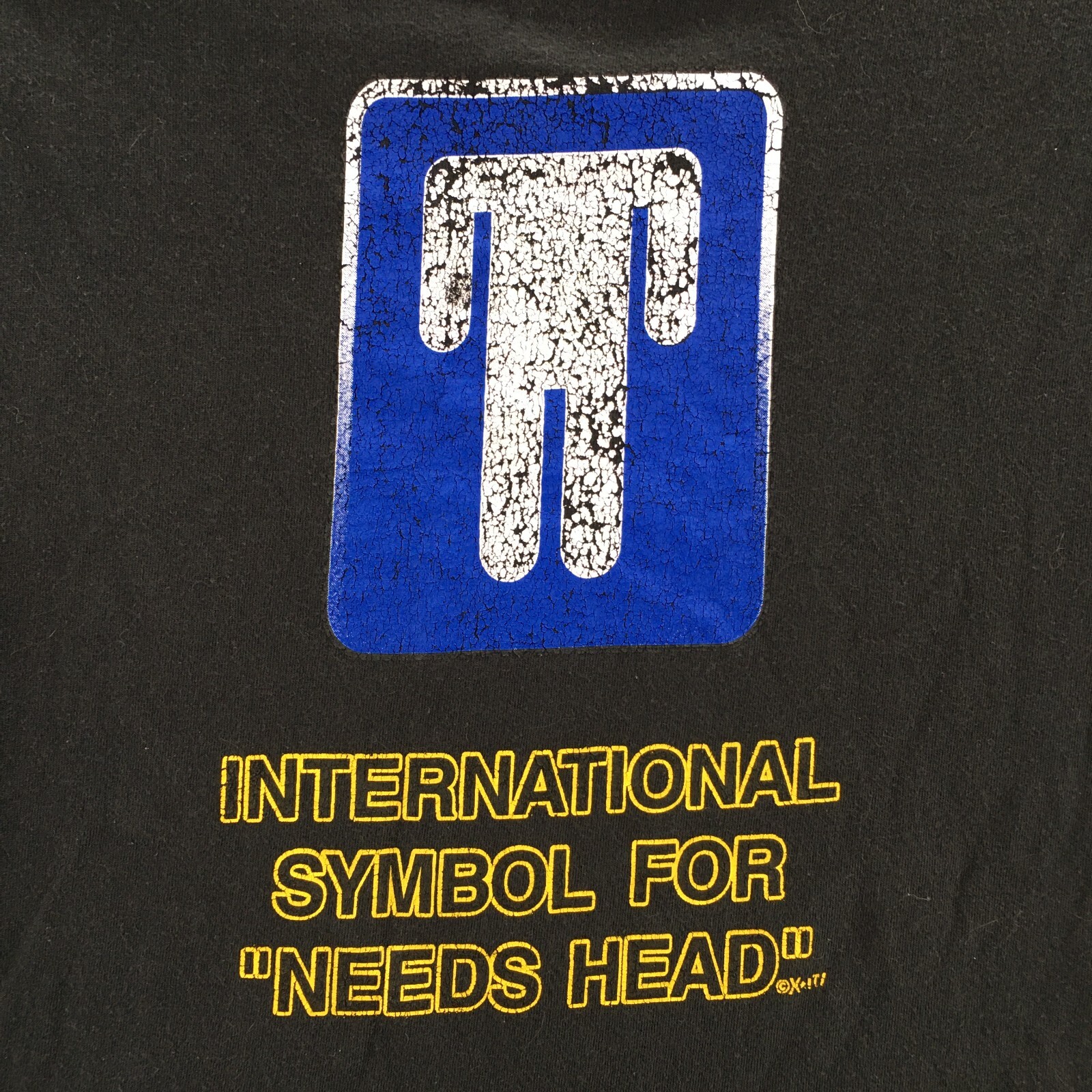 Delta Pro Weight International Symbol For Needs Head Short Sleeve Tee Shirt Mens gallery