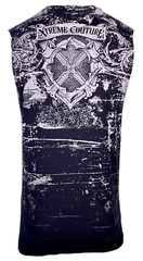 Xtreme Couture by Affliction Men’s Muscle Tee-Shirt Predato Tank Biker Skull