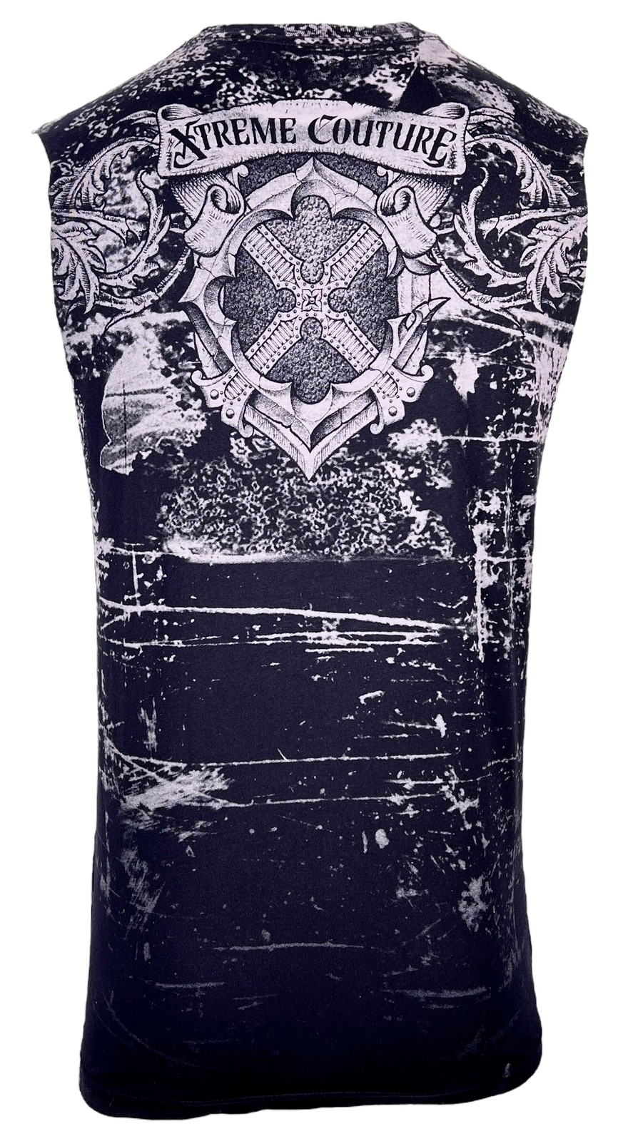 Xtreme Couture by Affliction Men's Muscle Tee-Shirt Predato Tank Biker Skull gallery
