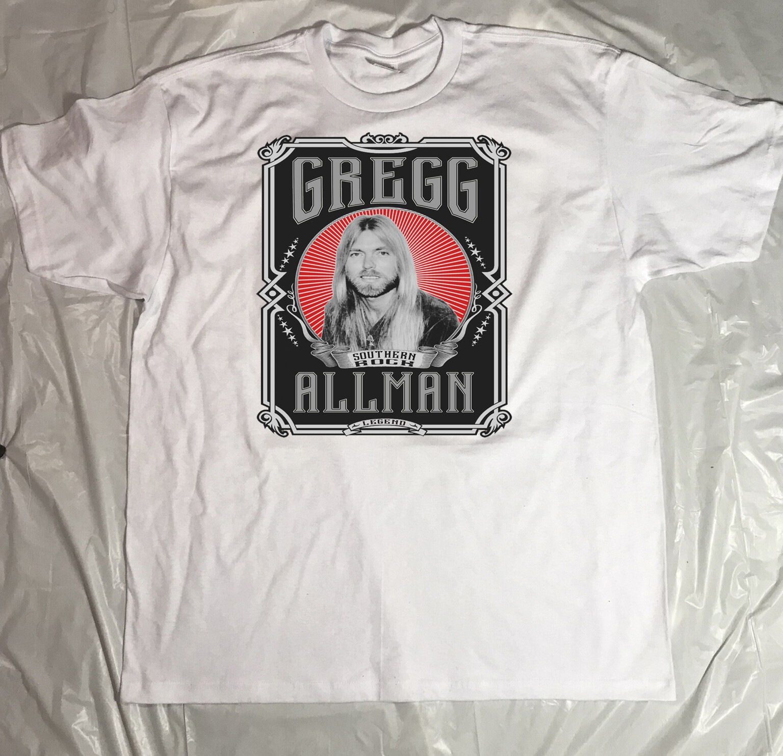 GREGG ALLMAN new T SHIRT all sizes S M L XL XXL 3XL Allman Brothers Band