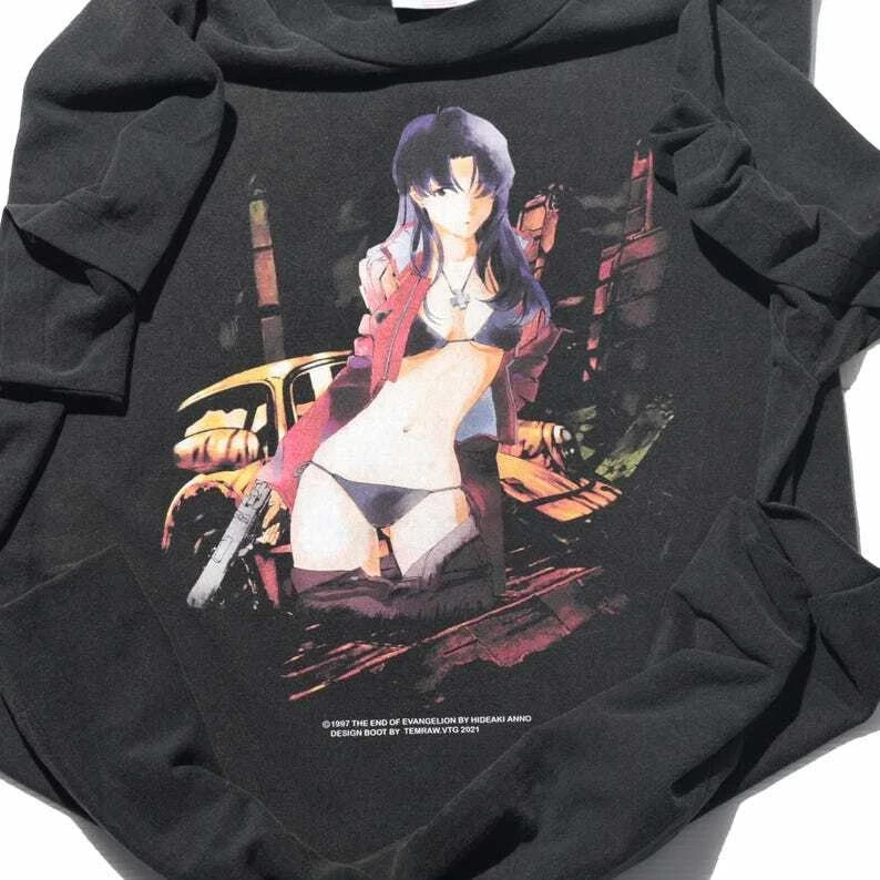 Neon Genesis Evangelion Anime classic tee, unisex S-5XL gallery