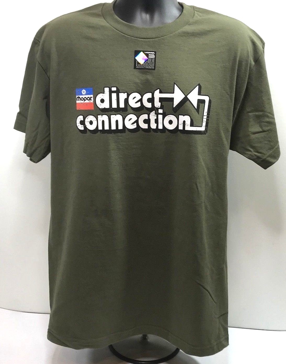 Green T-Shirt w/ Mopar Direct Connection Logo / Emblem (Licensed) gallery