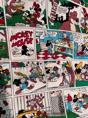 Sunday Comics Mickey Mouse shirt-extra small
