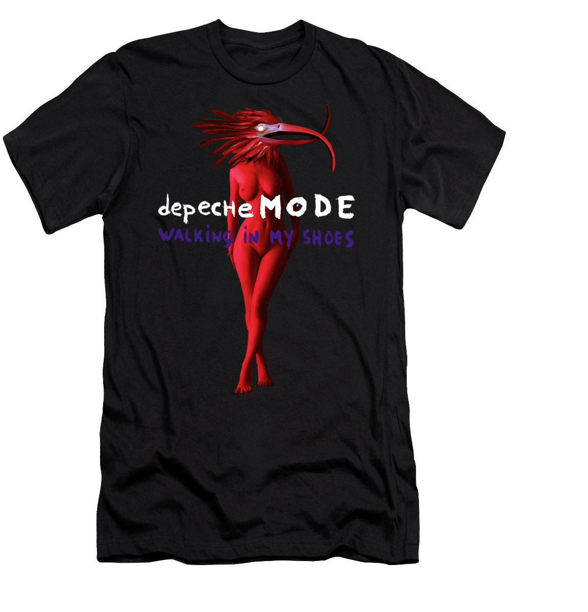 Depeche Mode Walking In My Shoes Short Sleeve Black Men S-234XL T-Shirt gallery