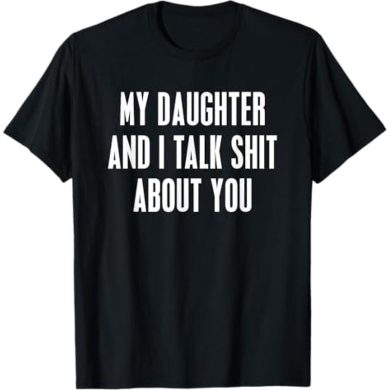 Simple letter Casual Crew Neck Short Sleeve T-Shirt