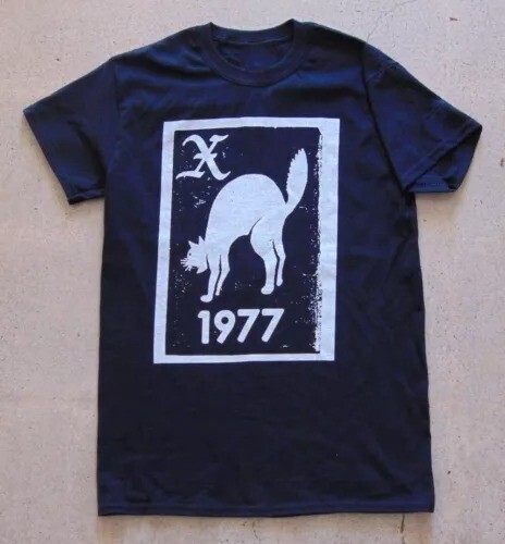 X Band 1977 Collection Cat Funny Gift For Fan S to 5XL T-shirt gallery