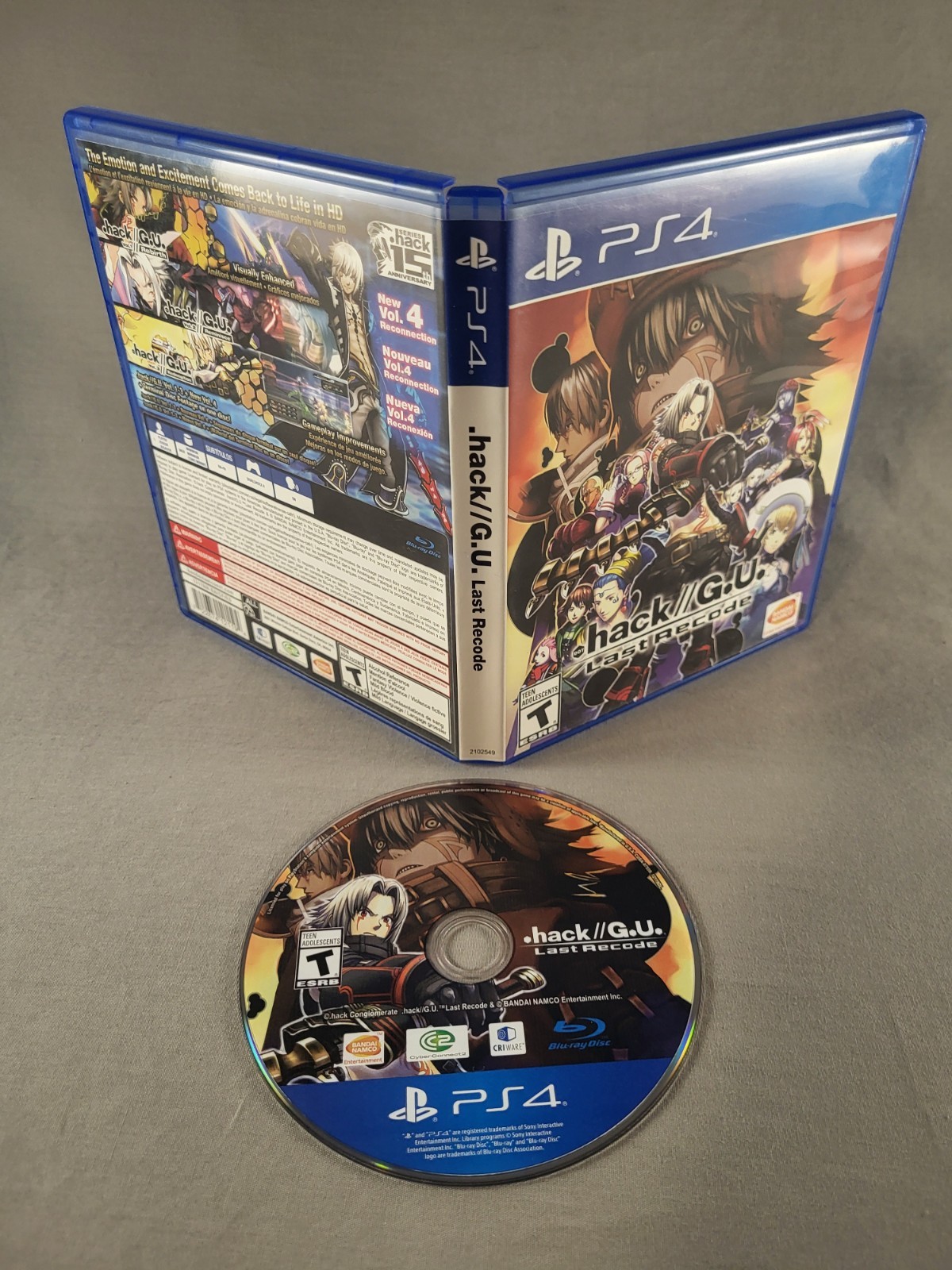 .hack GU Last Recode, PS4, Complete, Authentic!