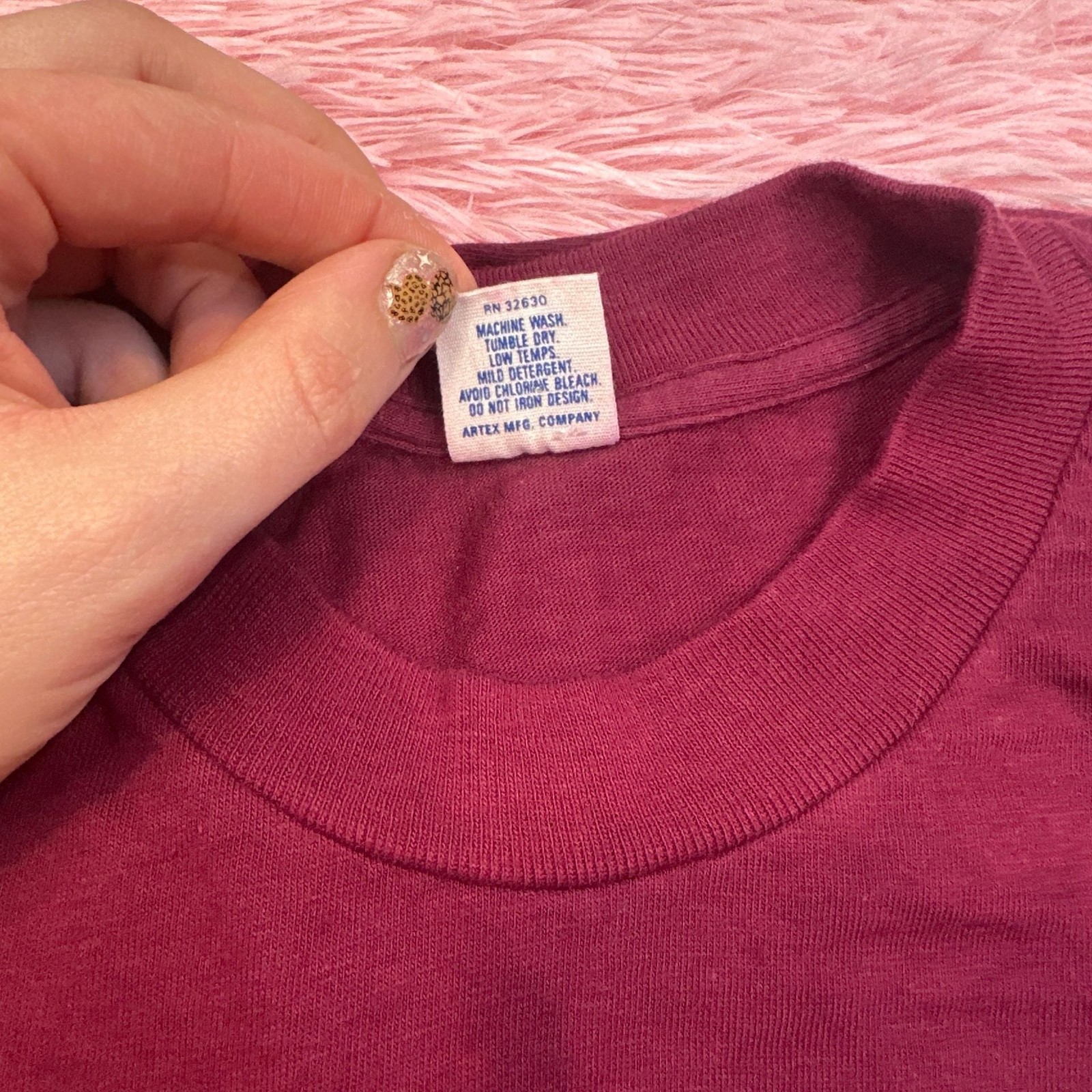Vintage Artex Golden Nugget Casino T-Shirt Maroon Size M gallery