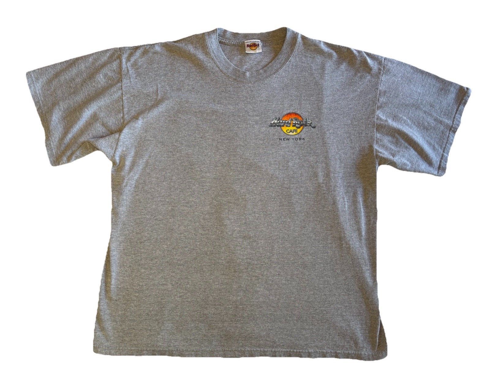 Vintage 2000 Hard Rock Cafe New York Guitar Flame T-Shirt Cotton Men’s Size XL gallery