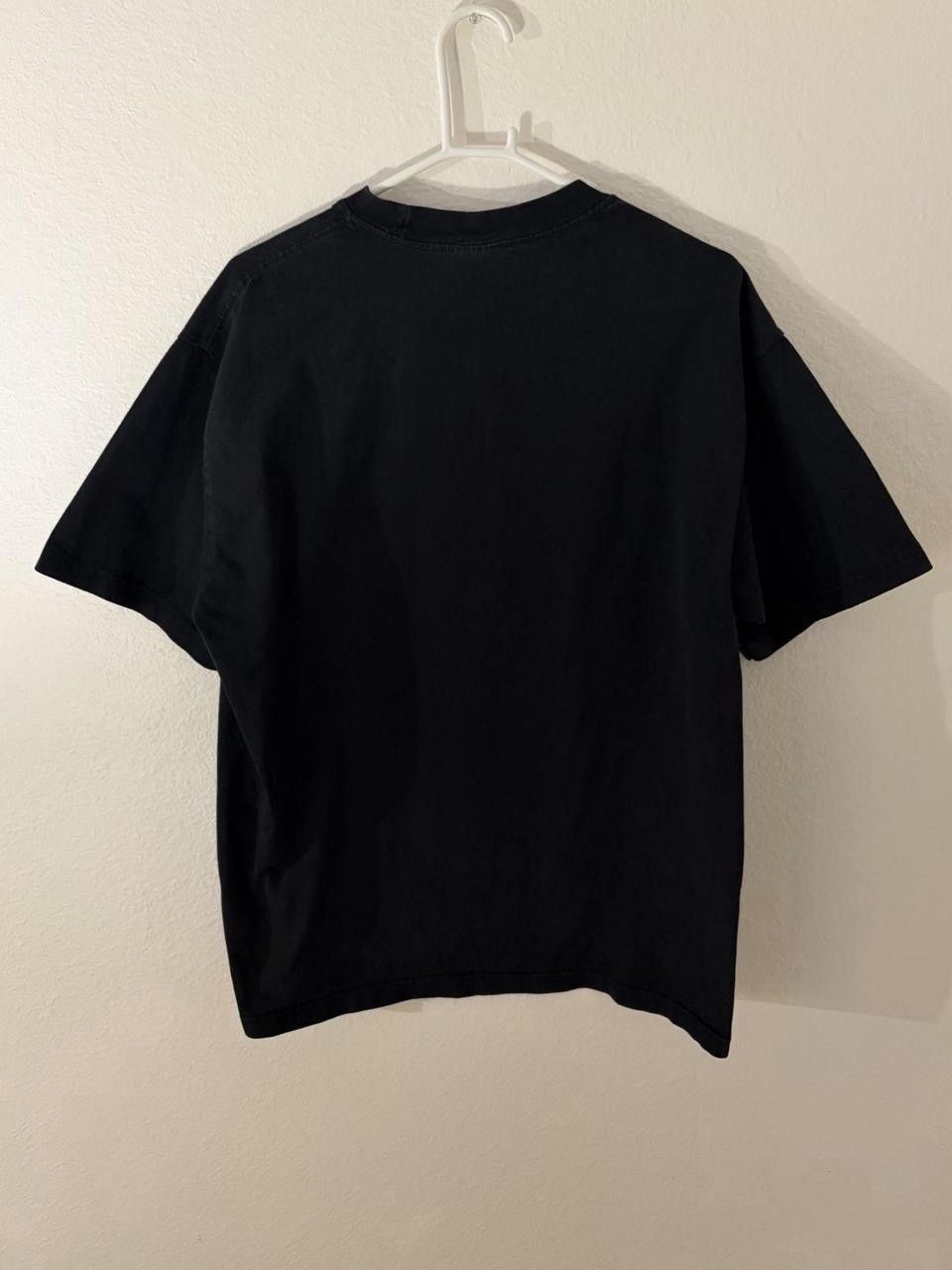 Shaka Wear Men's 100% Cotton World Famous Heavyweight T-Shirt EH6 Black Size XL gallery