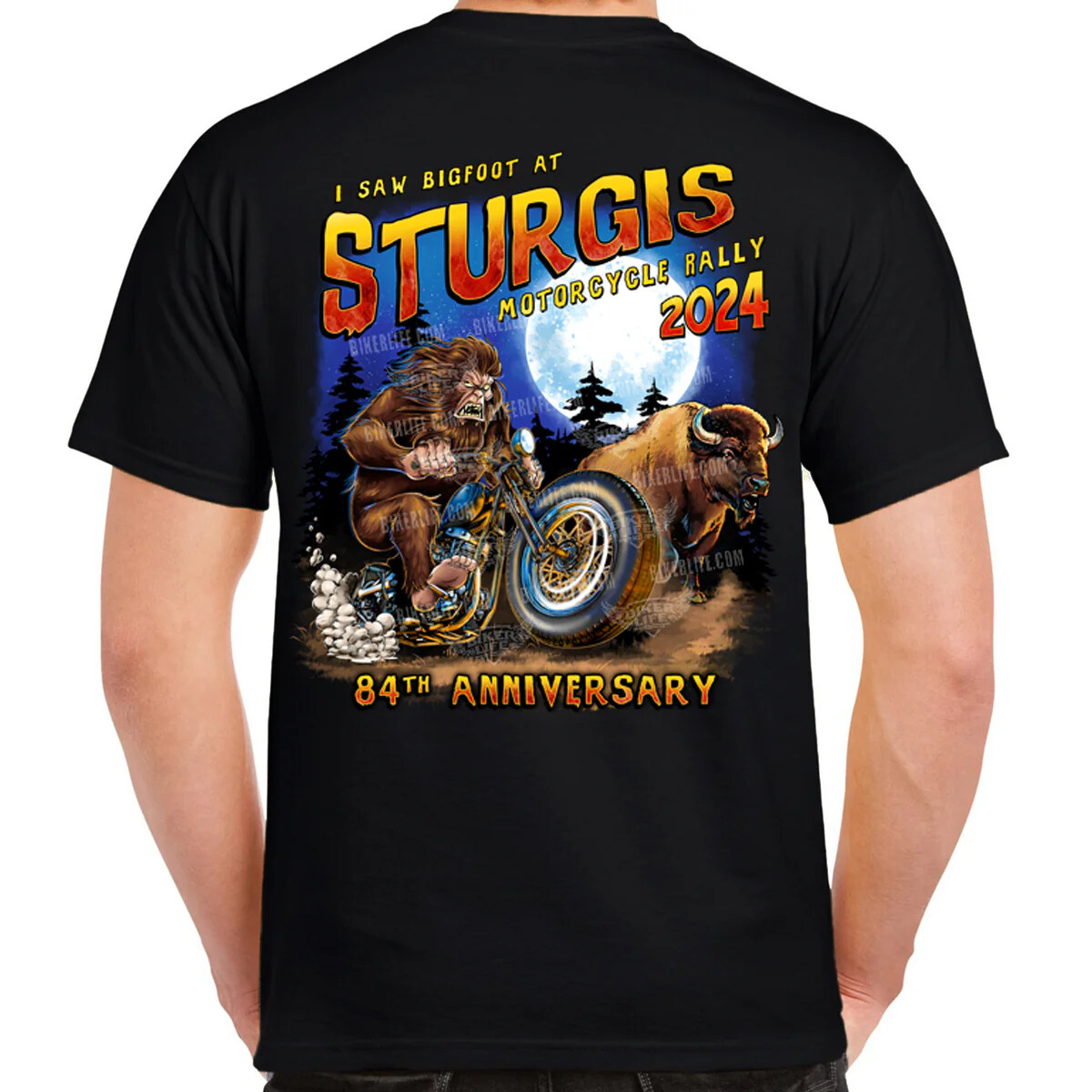 2024 Sturgis Motorcycle Rally Legend of Bigfoot T-Shirt No Harley gallery
