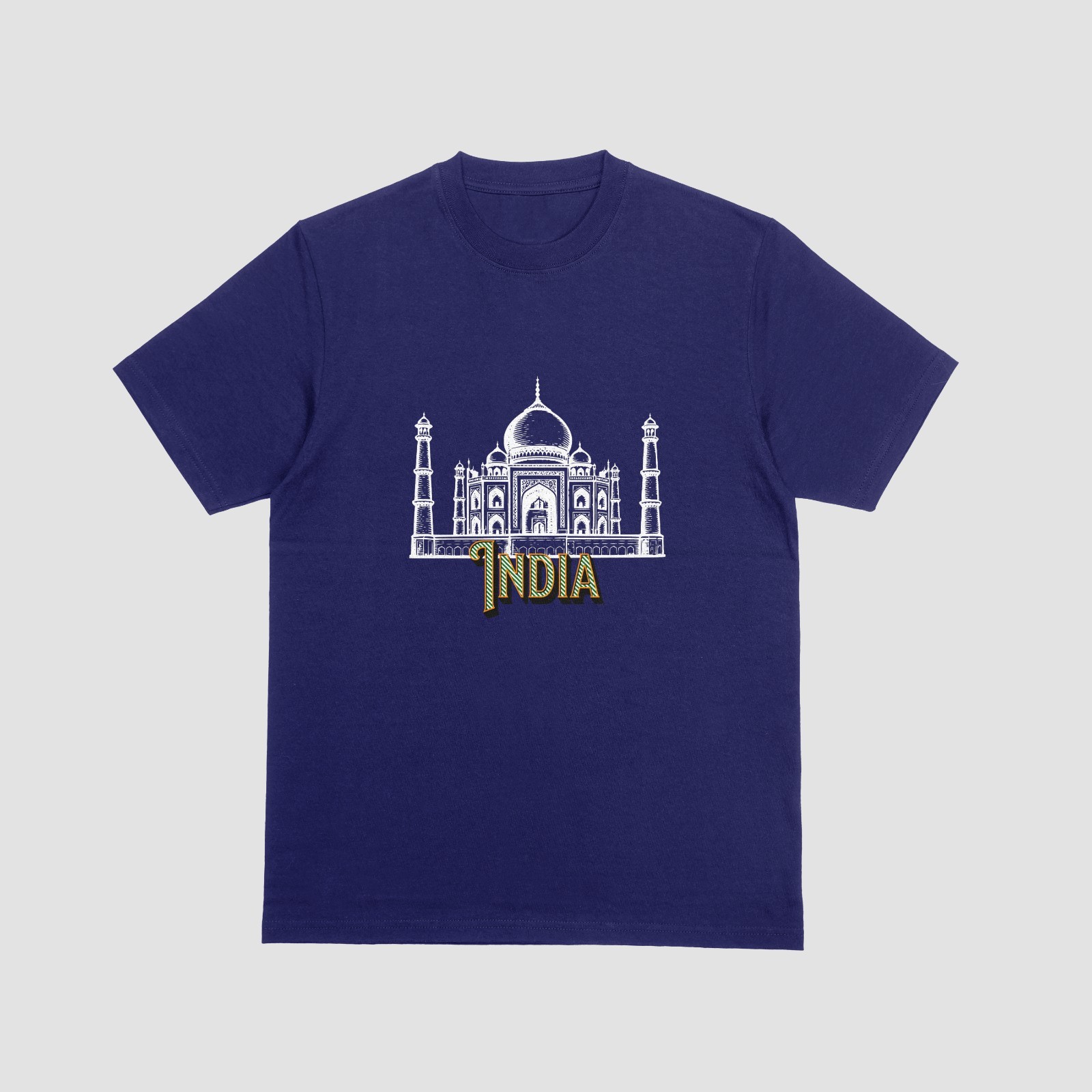 INDIA T-Shirt | Taj Mahal New 7 Wonders Tee | Holiday Tourist Souvenir Top gallery