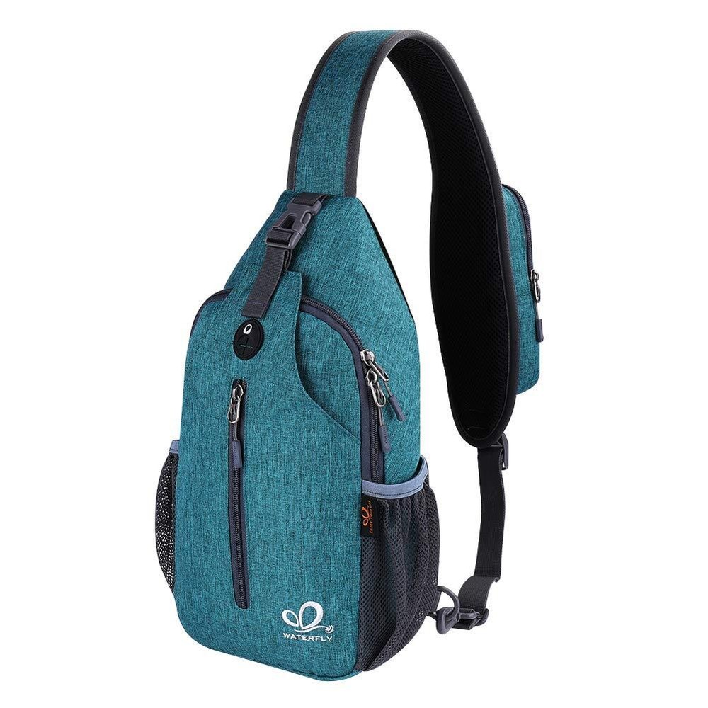Crossbody Sling Backpack Travel Hiking Chest Bag Casual Daypack