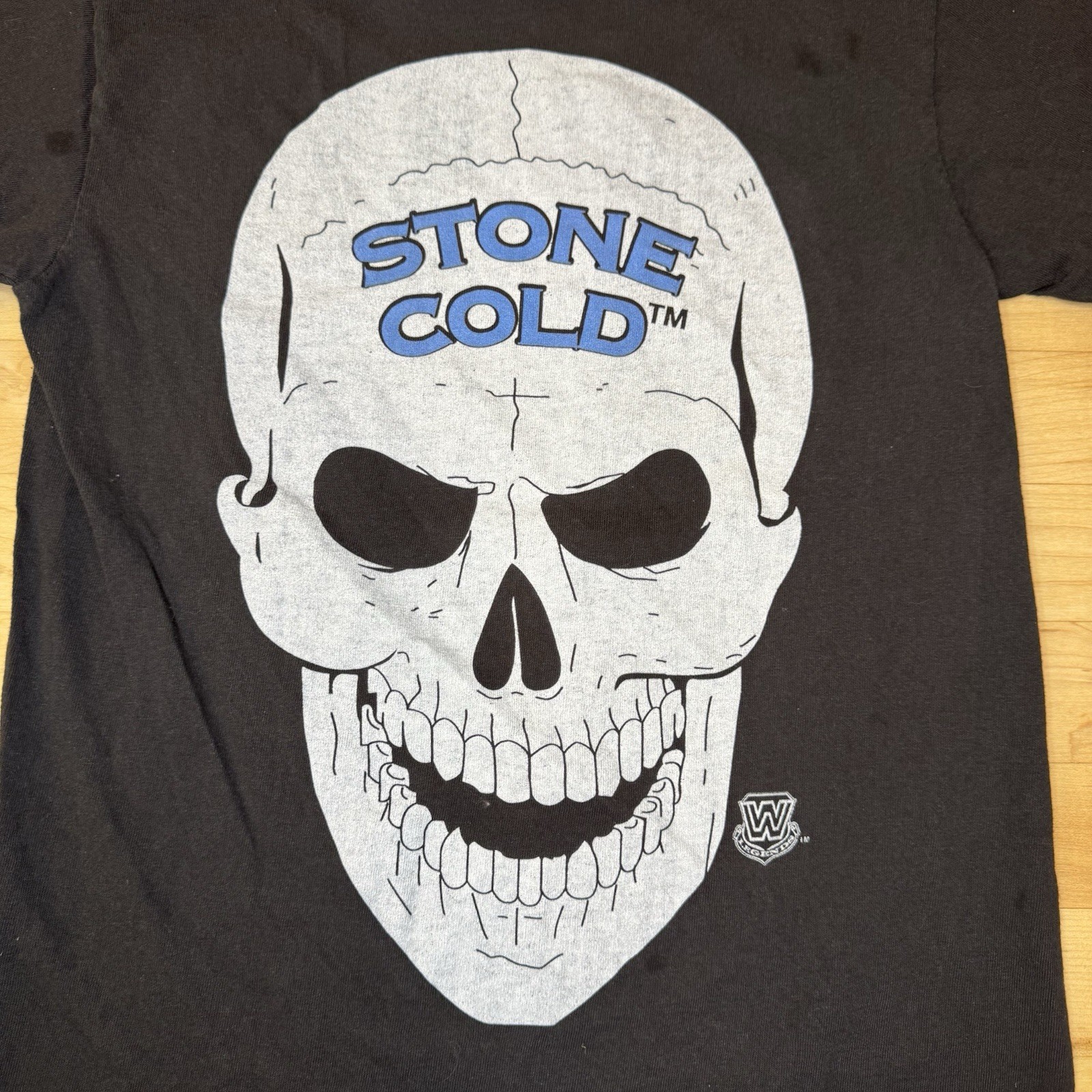 Authentic WWE STONE COLD Steve Austin 3:16 2018 T-shirt Size Small WWF Skull gallery