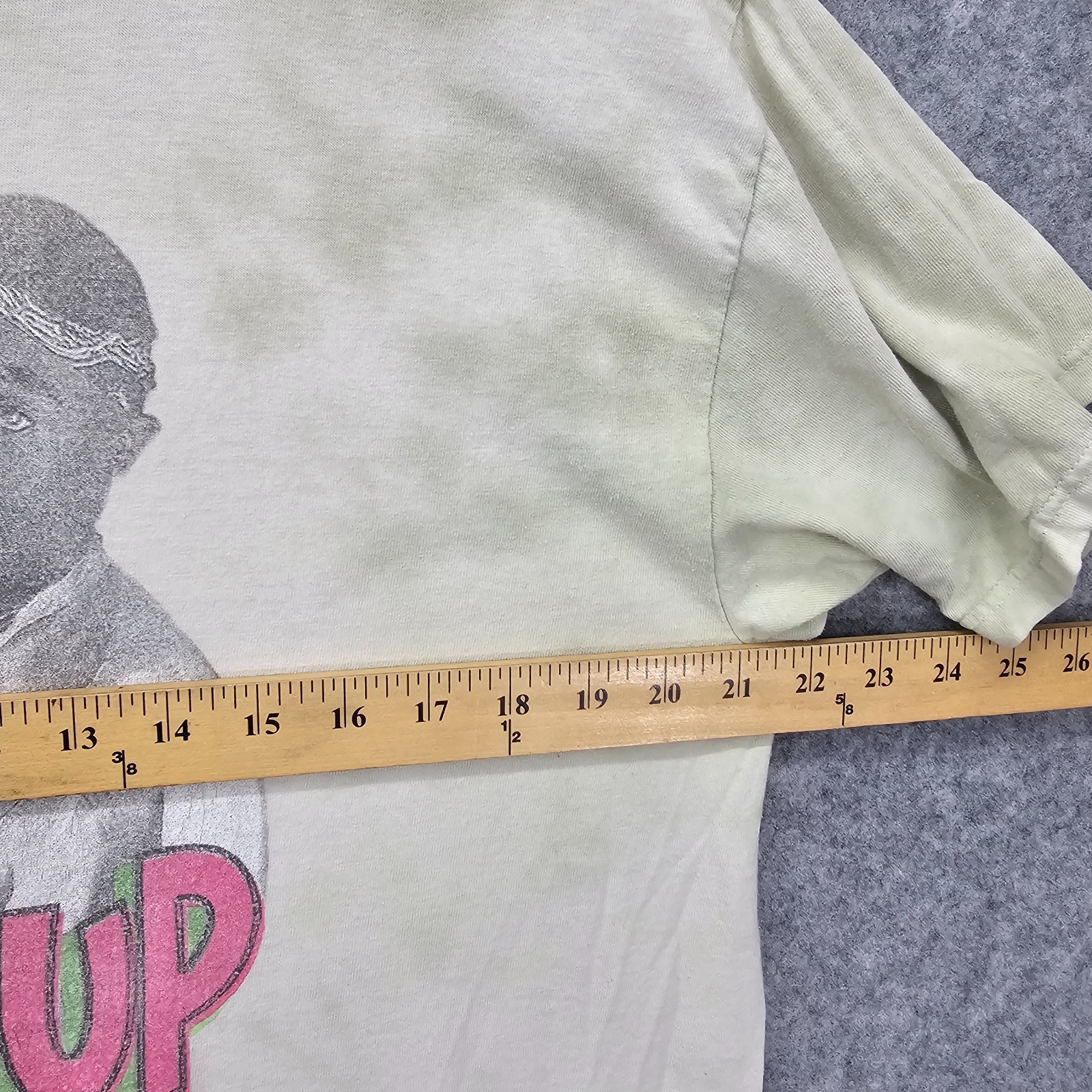TUPAC T Shirt M Shakur Keep Ya Head Up 90s Style Hip Hop Rap Tee 2PAC Thrashed gallery