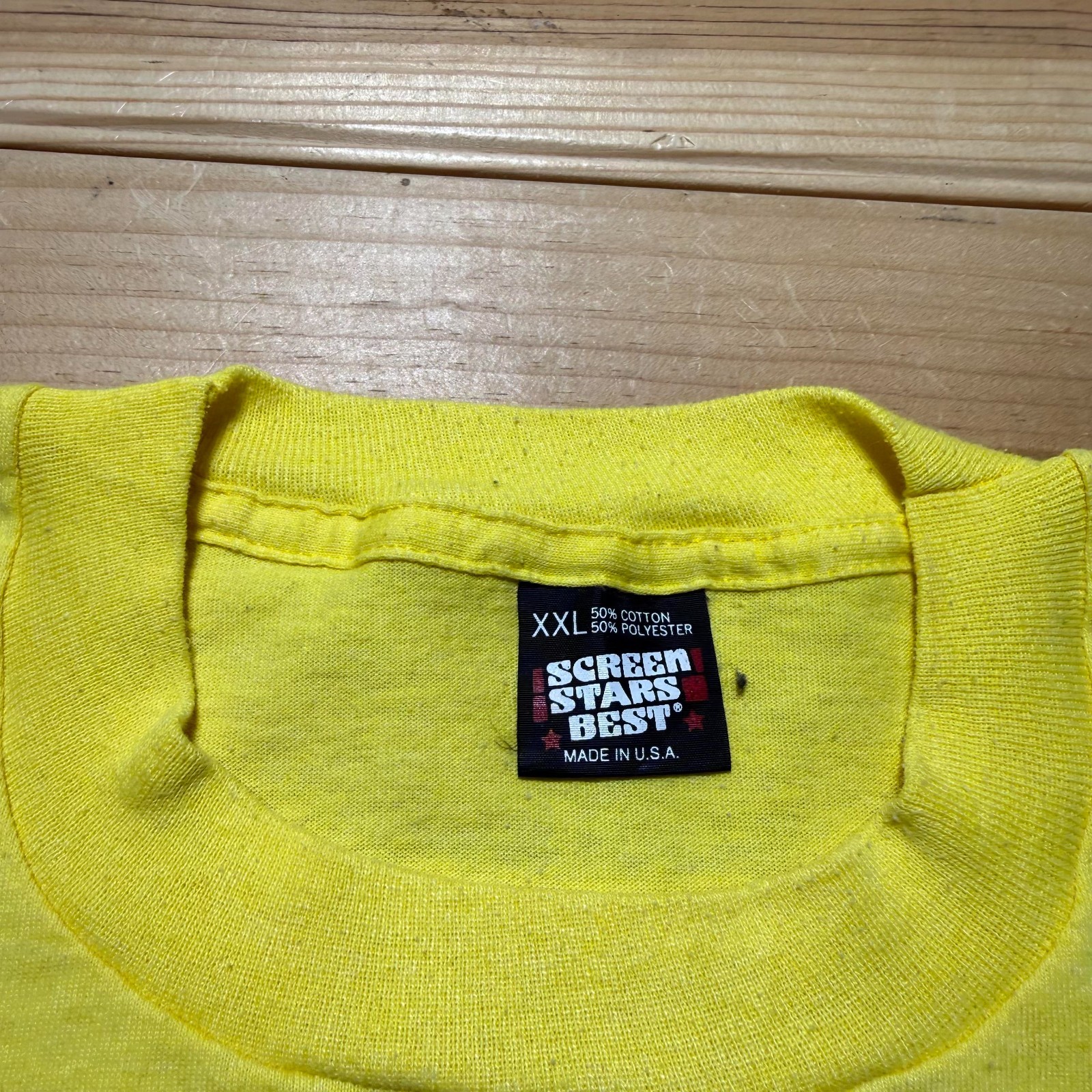Vintage 80s 1989 Caution Bunny Wide Mood Swings Cartoon Funny Shirt USA Size XL gallery