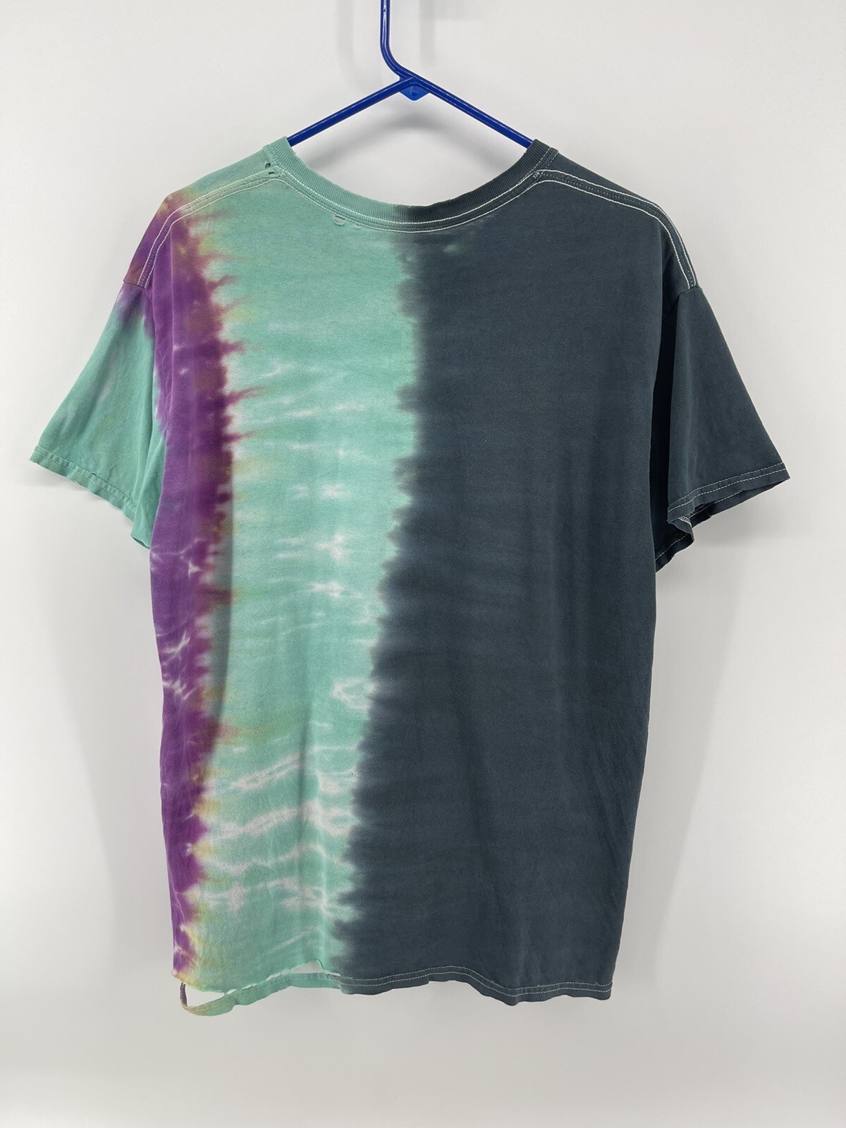 Wu-Tang Forever Tie Dye Short Sleeve Hip Hop Band T Shirt Mens Size M Medium gallery