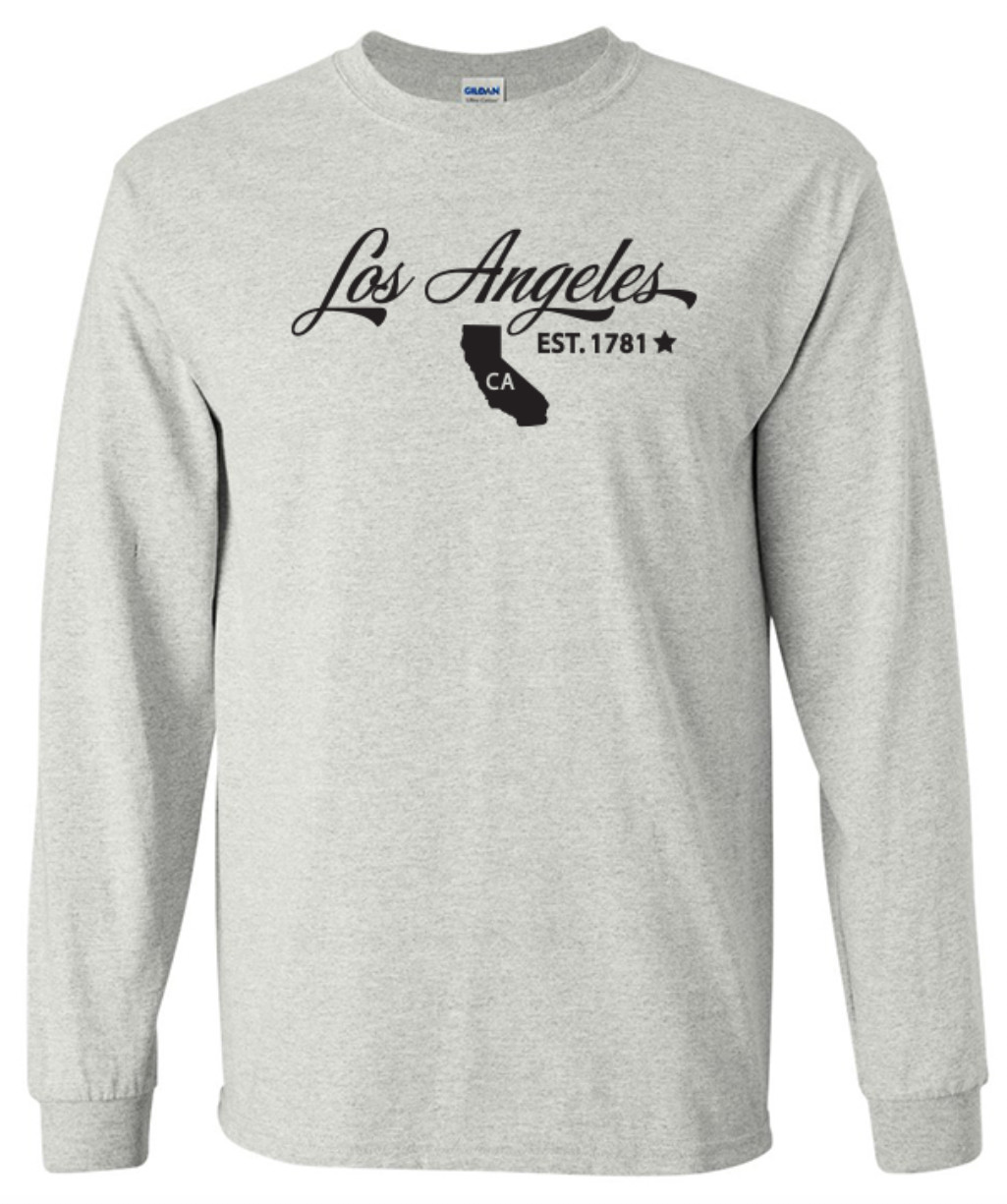 Los Angeles California T-Shirt Long Sleeve Graphic tee gallery
