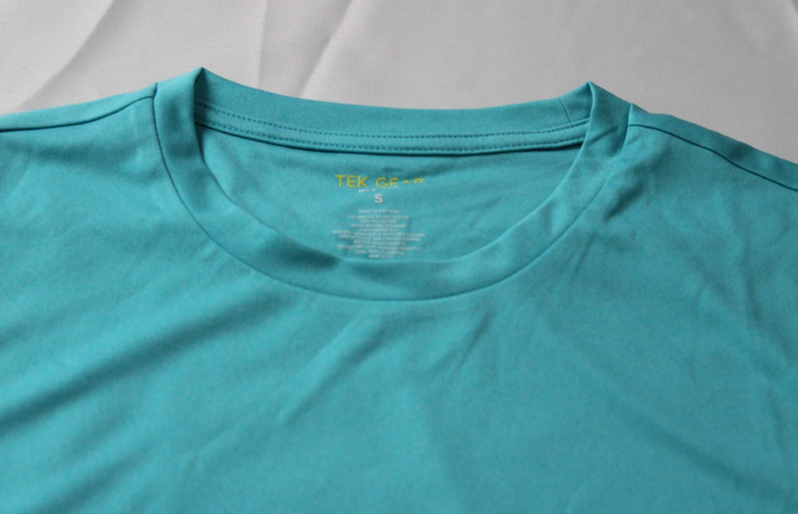 Tek Gear Men's Dry Tek Technology Crewneck Tee CN6 Party Blue Small NWT gallery