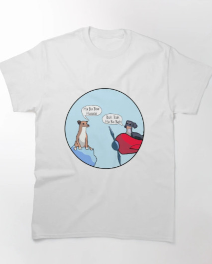 Dog Of Wisdom Duo Classic T-Shirt