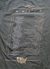 Behemoth Tour Shirt 2019 Men’s Medium Black Graphic Black Death Metal