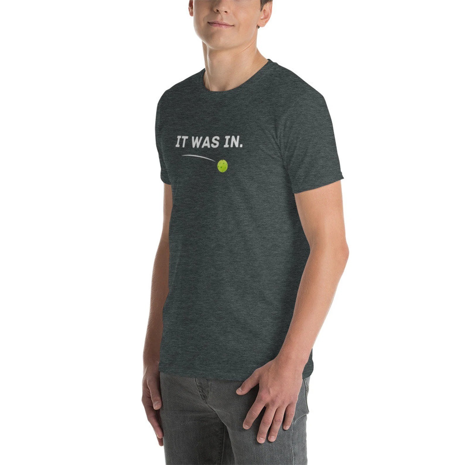 Funny Pickleball T-shirt, 'it Was In', Sports Gift Unisex T-Shirt gallery