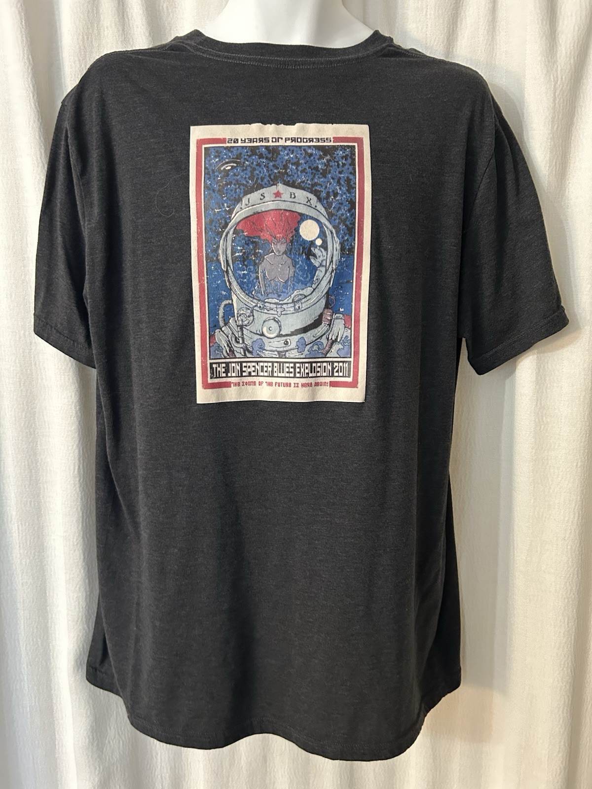 Tee: rare 2011 jon spencer blues explosion diver xl