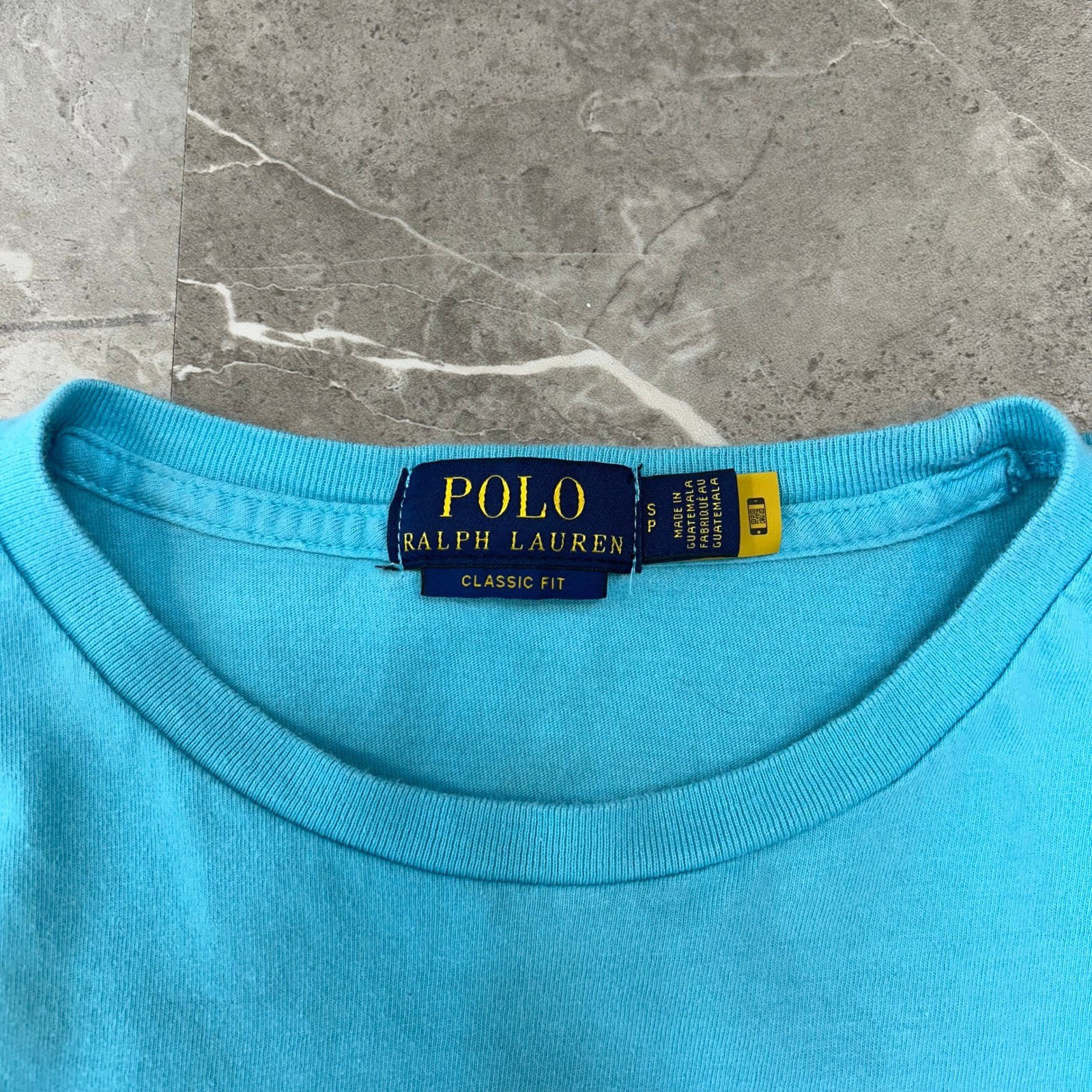 Polo Ralph Lauren Bear Graphic Tee Mens Small Short Sleeve Blue Classic Fit gallery