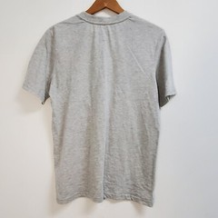 Smiley World Shirt Men Medium Grey Go Ahead Smile Graphic Tee