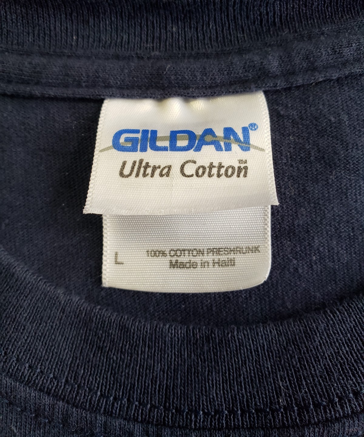 Gildan Graphic T-Shirt Mens L Classic Outdoor Apparel Blue Smoky Mountain gallery