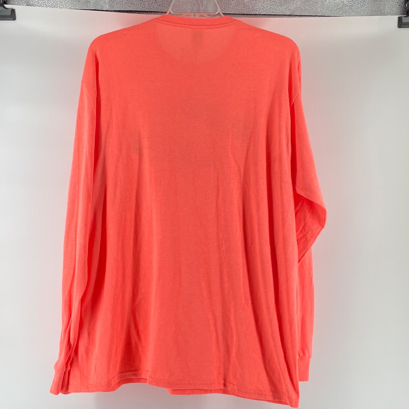 New Delta Pro Weight Heather Coral North Carolina Graphic Long Sleeve Size XL gallery