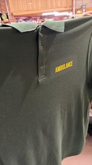 Customised Printed Left chest & Back Polo T-shirt, Custom Workwear Polo T Shirt
