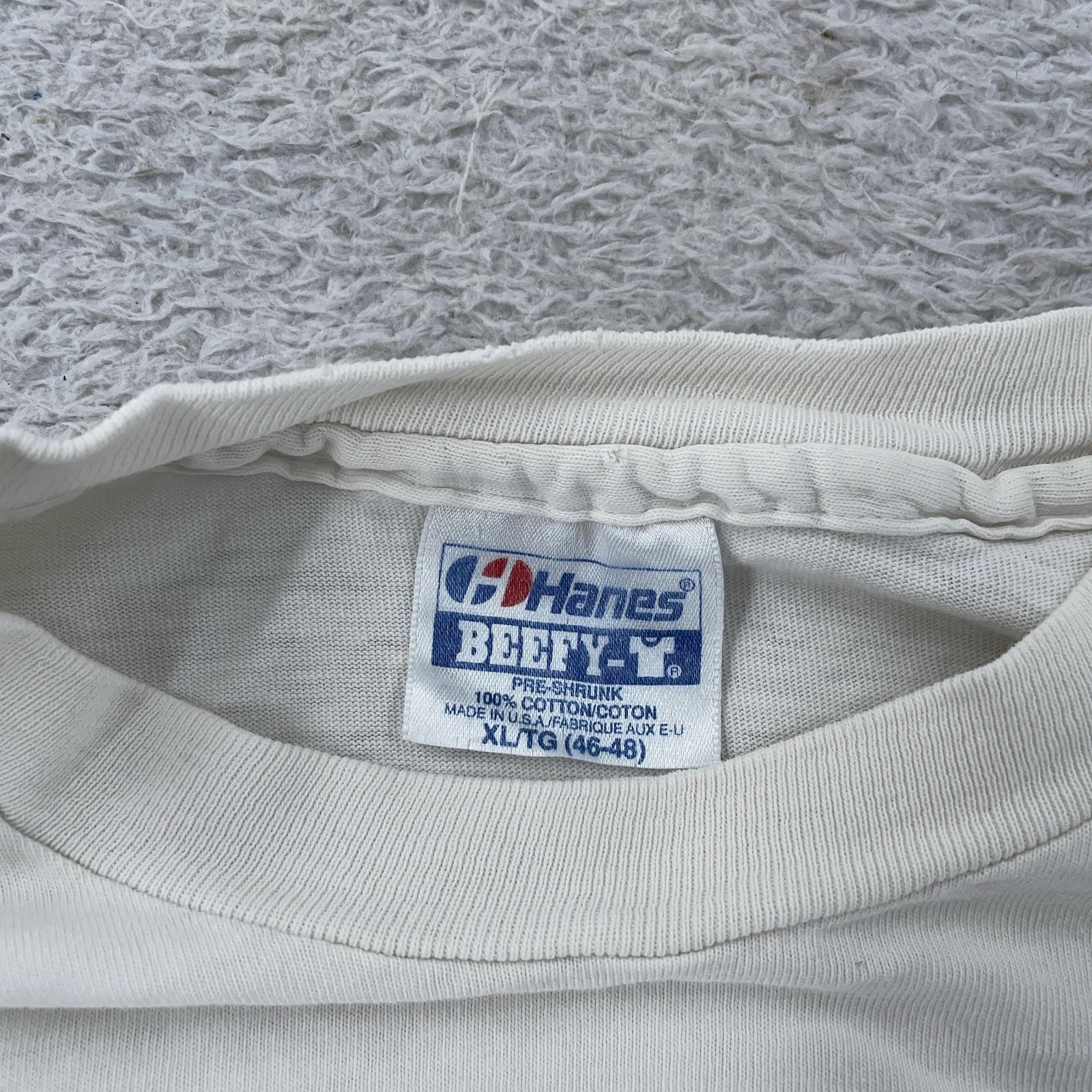 Vintage Swatch T-Shirt Large White H2O Dive In Diving Watch Promo Made USA 90s gallery