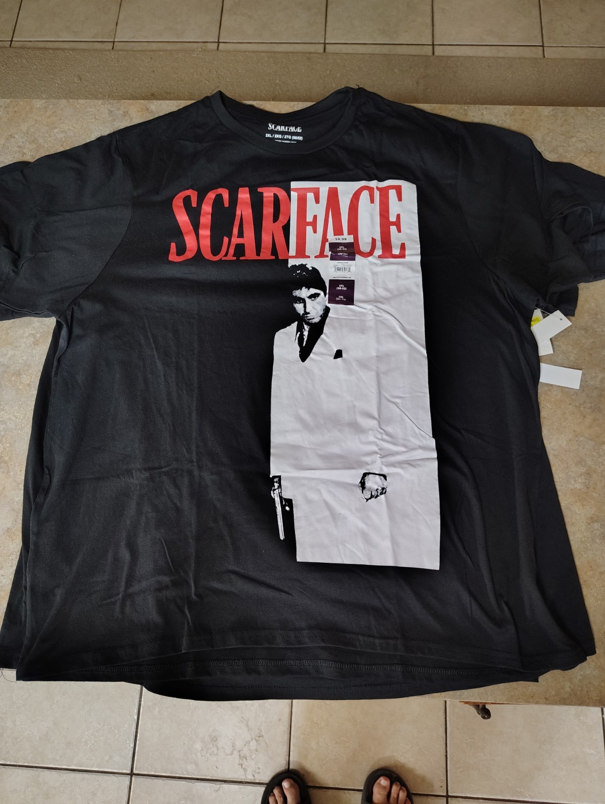 SCARFACE T-SHIRT BRAND NEW SIZE XL,2X,3X AVAILABLE**SPECIFY SIZE NEEDED