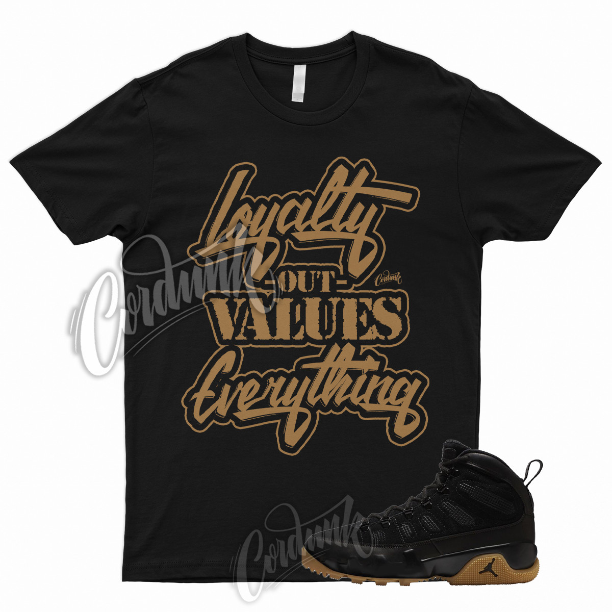 LYLTY T Shirt for 9 Boot NRG Black Gum Brown Wheat Tan Natural High Mid Low 1 J1 gallery